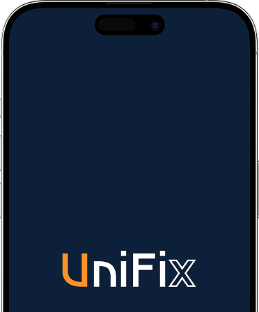 UniFix mobile app interface
